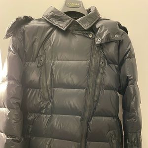 SOS Sportswear Brand - Women Kaia Ski/Snowboard Jacket - Black, Size 40 (US 10).